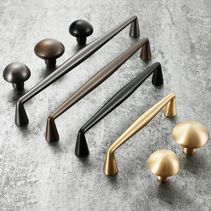 Furniture Hardware Gold - Multi Size Solid Brass Gold Modern