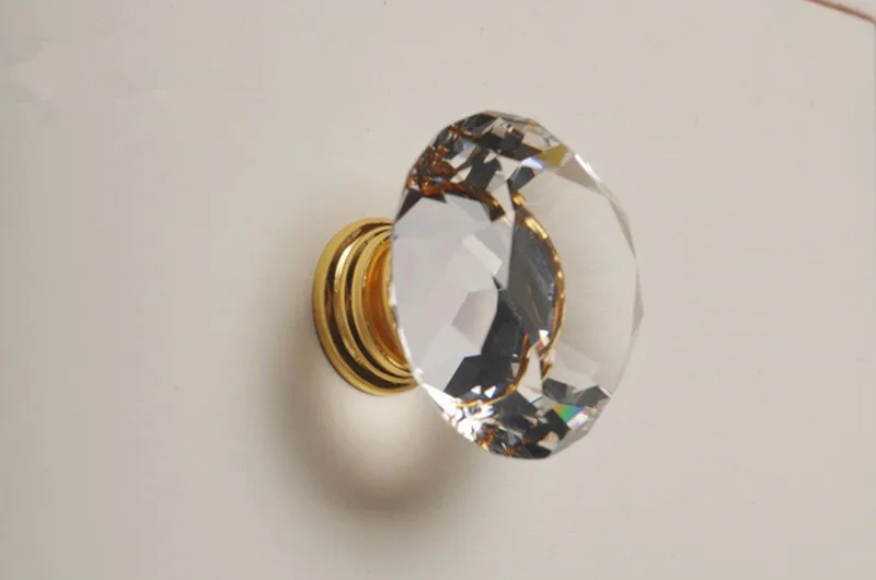 Crystal Gold Cupboard Knobs Ha - đánh giá và giá Furniture Hardware Gold