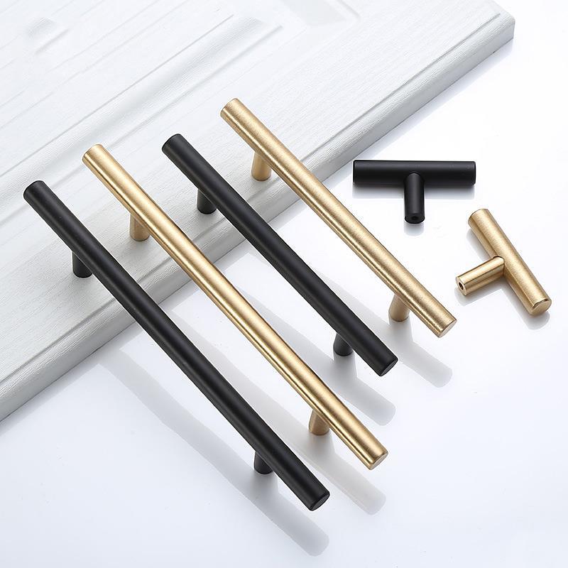 Hiện Đại Vàng Chải Thẳng Tủ Ta - đánh giá và giá Furniture Hardware Gold