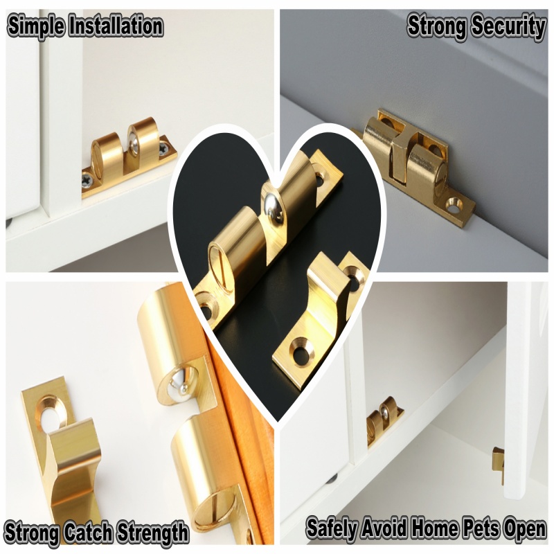 3/6pcs Cabinet Closet Door Bal - đánh giá và giá Furniture Hardware Bolts