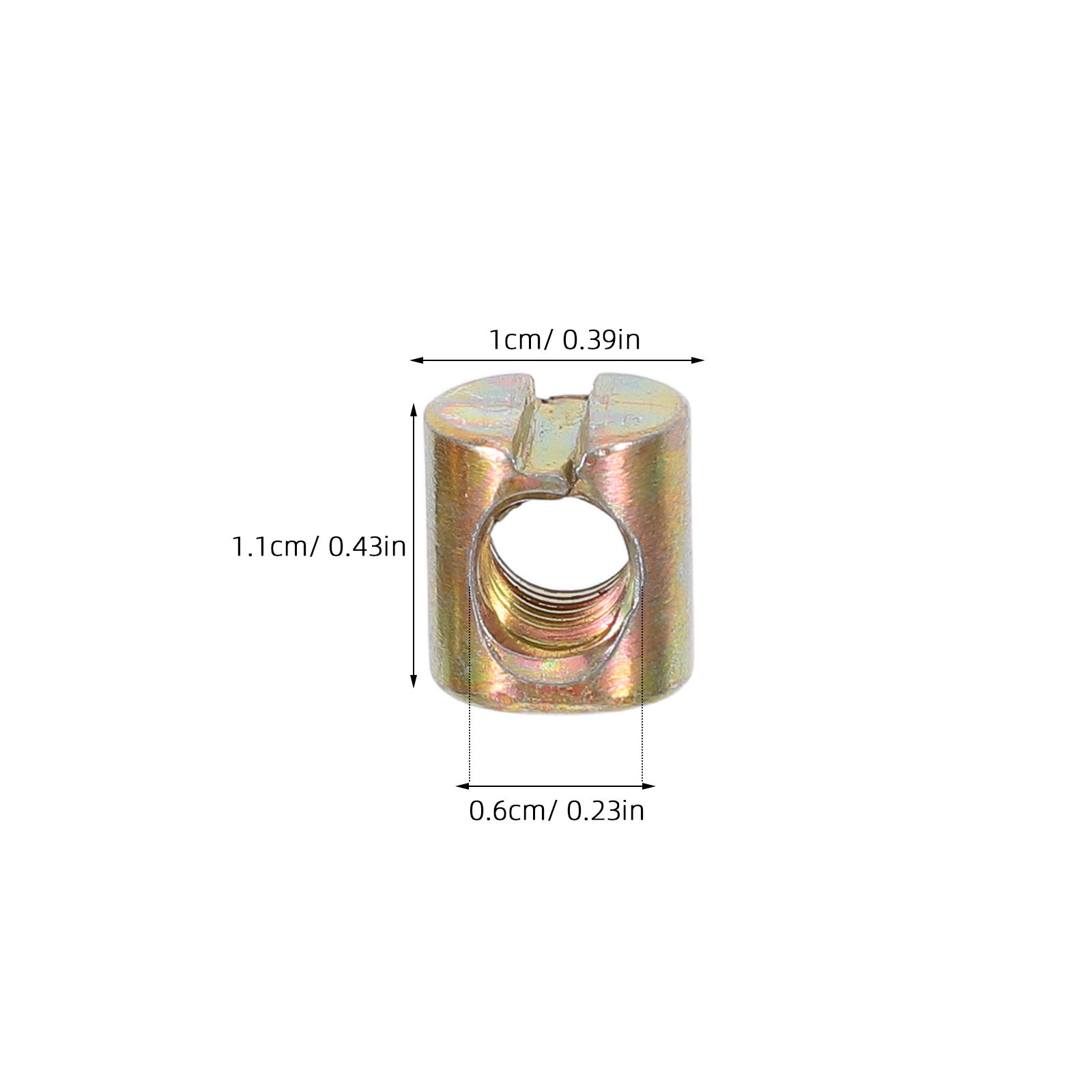 100Pcs Furniture Nuts M6 Carbo - đánh giá và giá Furniture Hardware Barrel Nut