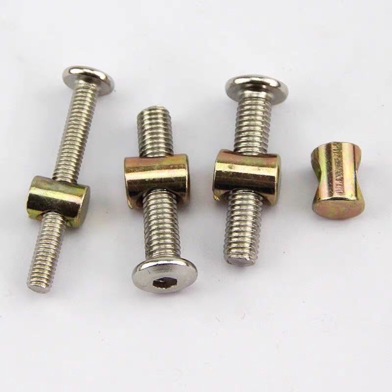 20pcs/Lot Carbon Steel Furnitu - đánh giá và giá Furniture Hardware Barrel Nut