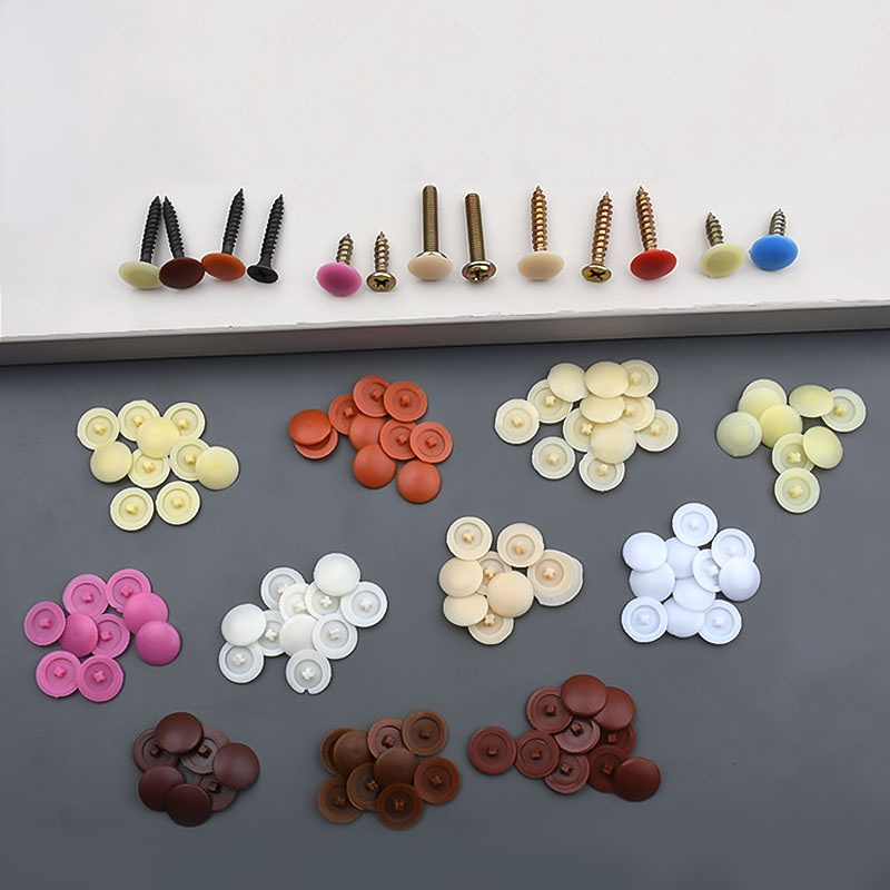 100/500/1000pcs Plastic Screw  - đánh giá và giá Furniture Hardware Bolts