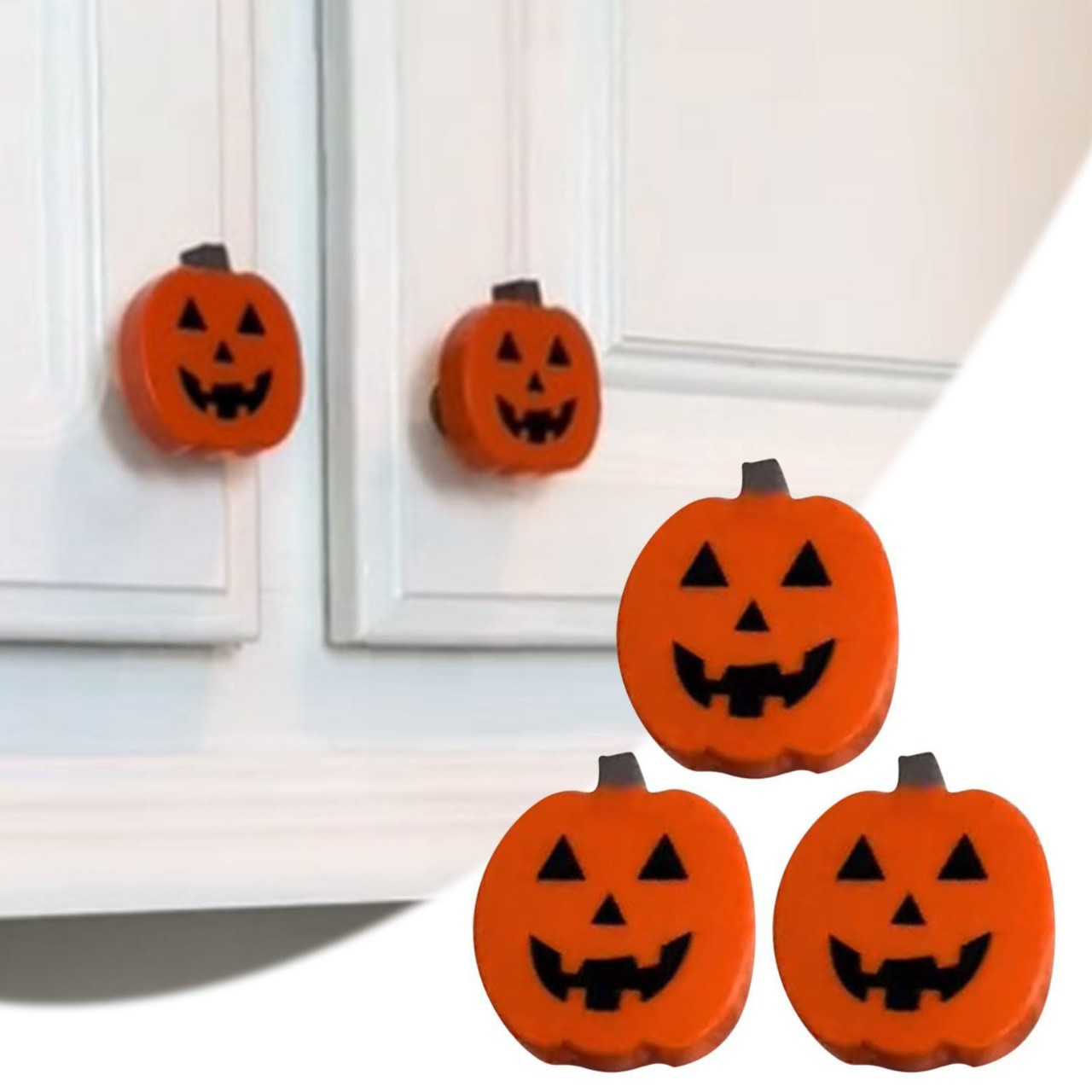 Halloween pumpkin knob cover,  - đánh giá và giá Furniture Hardware Kit