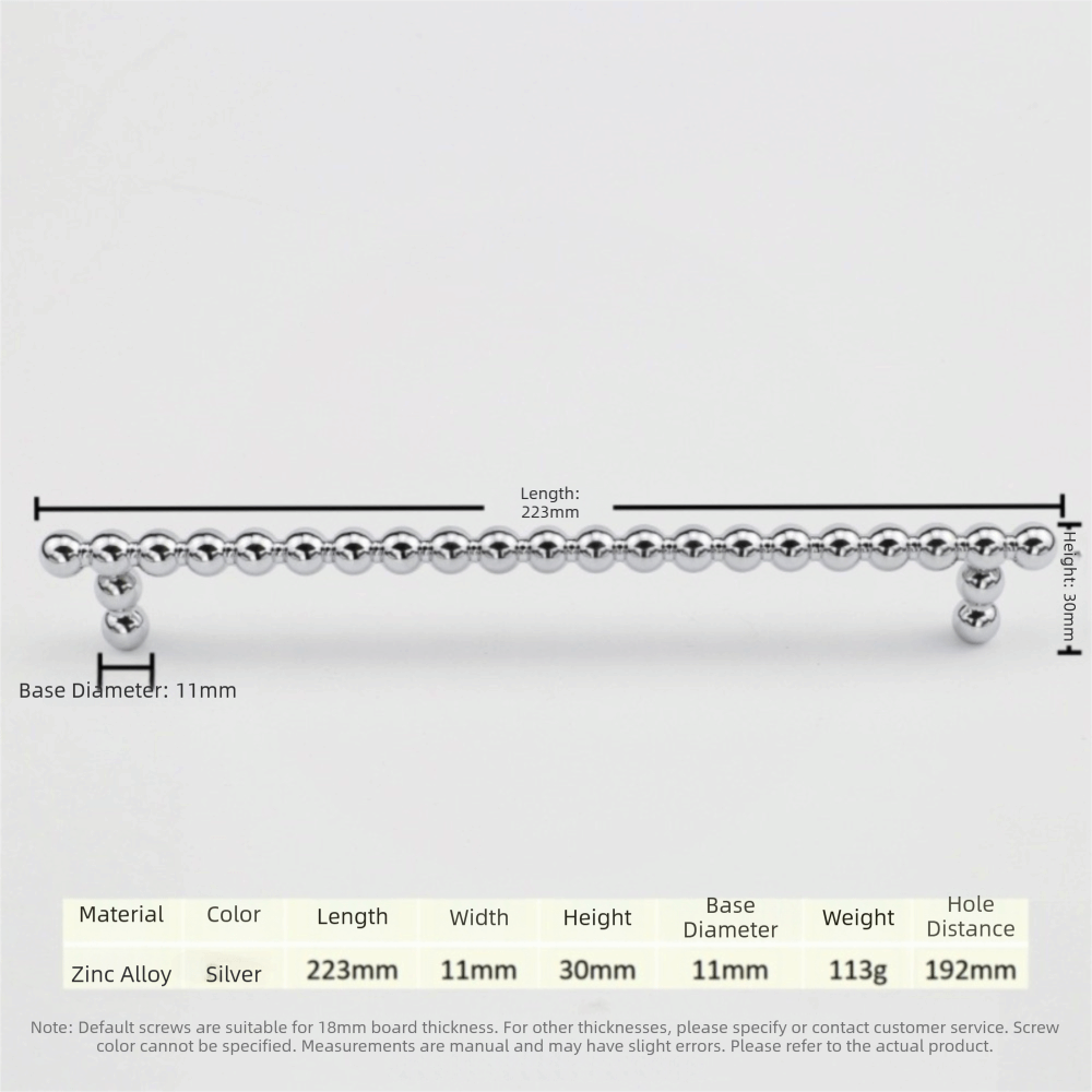 Luxury Small Round Ball Pull H - đánh giá và giá Furniture Hardware Kit